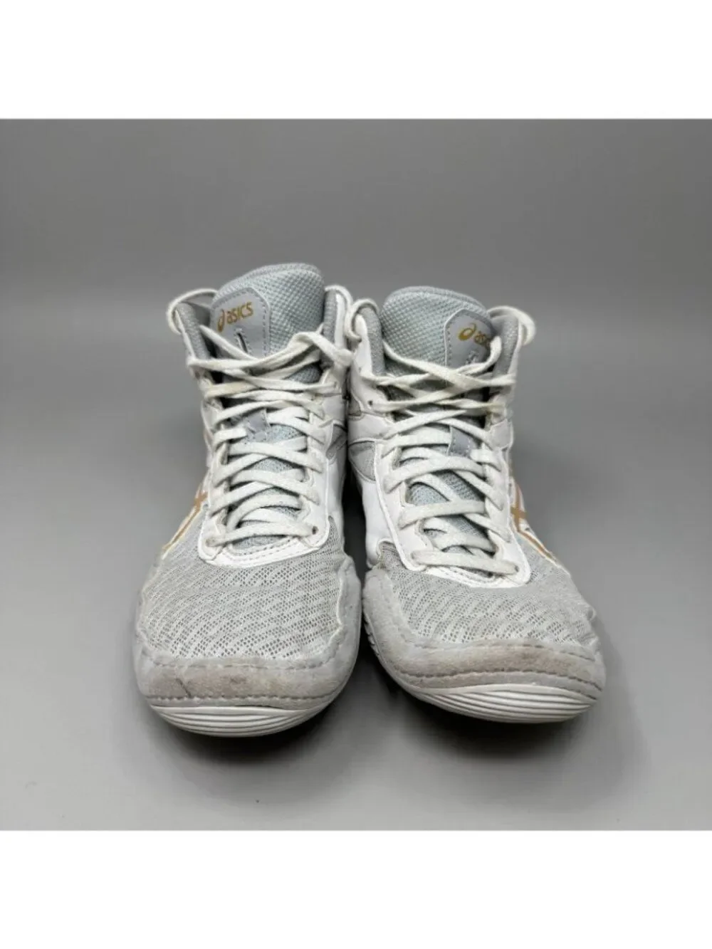 Asics Boys Matflex 6 1084A007 Gray Casual Shoes Sneakers Size 4